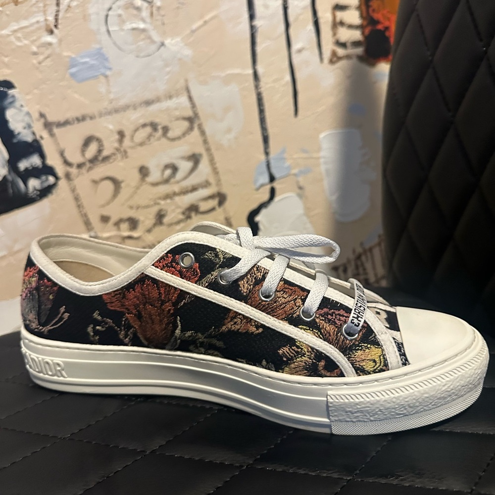 Dior Women's Multicolor Floral Sneakers